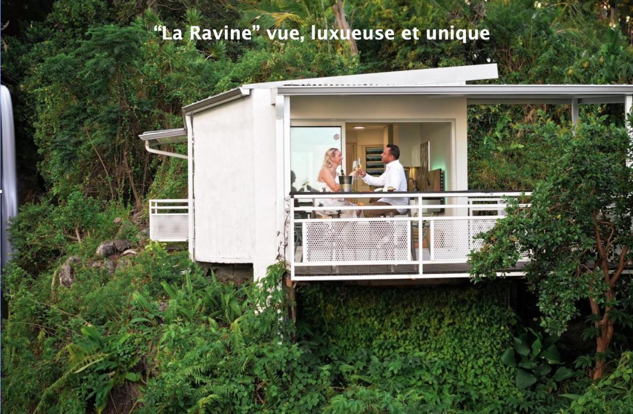 "La Ravine" Prive, Luxe, Avec Une Vue Unique Saint-Joseph Esterno foto